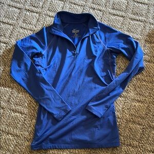 Nike Royal Blue Half-Zip Pullover